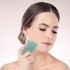 Jade Roller for Face, Jade Roller Massager Healing Crystals Set Including Green Aventurine Roller and Gua Sha Scraping Instrument