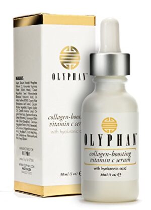 Organic Vitamin C Brightening Serum with Hyaluronic Acid for Face