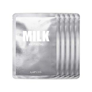 LAPCOS Milk Sheet Mask, Moisturizing Daily Face Mask