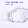 Fashion Washable and Reusable Cotton Mouth Facial Covering