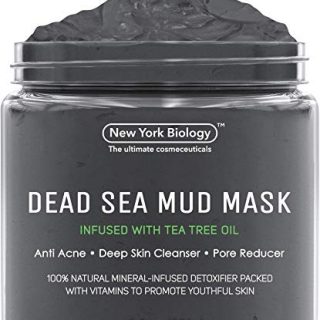 New York Biology Dead Sea Mud Mask for Face and Body Infused with Tea Tree