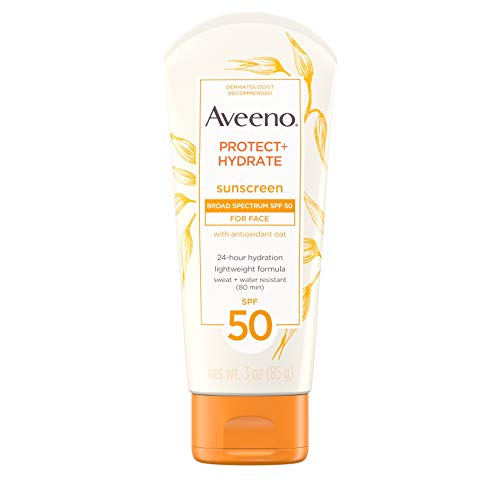 Aveeno Protect + Hydrate Face-Moisturizing Sunscreen Lotion