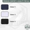 3 Piece Set Pure Cotton Reusable Face Mask - Fabric Face Cover