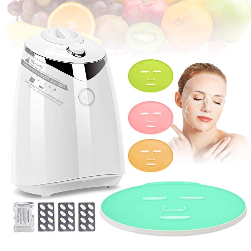 Automated Facial Mask Maker with Human Voice Reminder - Create Your Own Collagen Fruit and Vegetable Masks at Home with JJ.Yoma Professional Facial Cream Maker Machine.