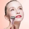 Goldseaside Ice Roller White, 2 Sizes Stainless Steel Face Roller Cooling Massager