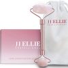 Rose Quartz Face Roller with 4 Ebooks