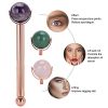 Jade Roller For Face,Round Head Face Roller Massager Skin