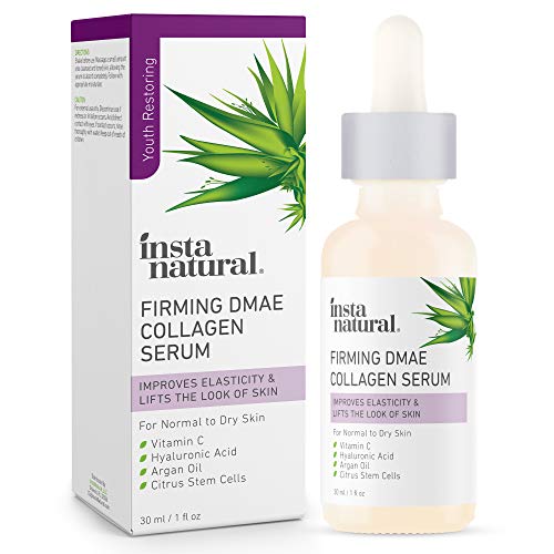 Collagen Serum For Face & Neck with DMAE, Vitamin C, Hyaluronic Acid
