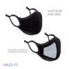 Halo Life Face Mask - Reusable/Washable with Replaceable Nanofiber Filter
