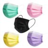 Multicolor Disposable Face Masks Colors Design Disposable Masks