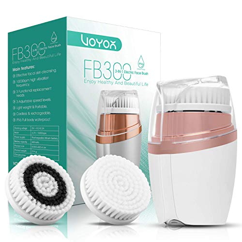 VOYOR Facial Cleansing Brush Rechargeable Sonic Face Brush Waterproof