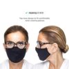Guria Fashion Protective Cloth Face Mask, Washable Reusable Spandex Fabric