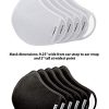 (20 Masks Pieces per Pack) Craft & Soul Mattana Face Mask Cover
