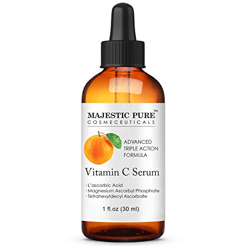 MAJESTIC PURE Vitamin C Serum for Face - Topical Antioxidant Facial Serum