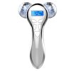 Microcurrent Facial Face Massager Roller, Electric Rechargeable Face Lift Roller