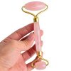 Jade Roller for Face - Beauty Cosmetic Facial Skin Roller Massager Tool