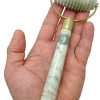 Skin Massage Roller"Jade Stone" for Face & Body: Facial Lines, Neck, Arms