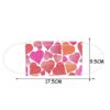 50pcs Disposable Face_𝐌𝐀𝐒𝐊, Valentine's Day Face_𝐌𝐀𝐒𝐊 for Adult