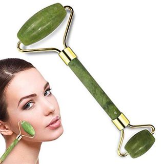 100% Natural Jade Face Roller/Anti Aging Jade Stone Massager for Face