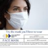 100% Silk Lined Cloth Face Masks (S/M) - 3 Color Set