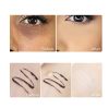 Full Coverage Concealer with Primer Makeup Set, Waterproof Smooth Matte