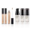 Face Pore Primer 3pcs & Liquid Concealer Full Coverage 3pcs