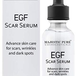 MAJESTIC PURE EGF Scar Serum for Face - Reduce Appearance of Acne Scars