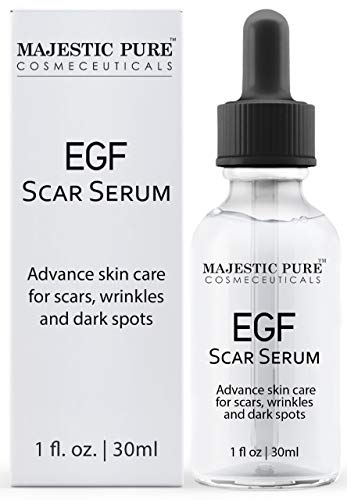 MAJESTIC PURE EGF Scar Serum for Face - Reduce Appearance of Acne Scars