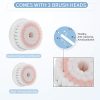 Liberex RF100 Facial Cleansing Brush - IPX7 Waterproof with 2 Brush Heads