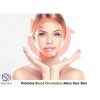 Jade Roller for Face, Neck & Under Eye, Natural Face Roller Massager
