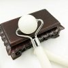 PIXNOR Jade Roller Natural Facial Jade Stone Quartz Facial Roller