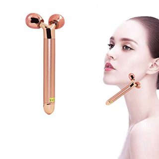 Face Massager, Beauty Bar Pulse Facial Face Massage, Electric 3D Roller