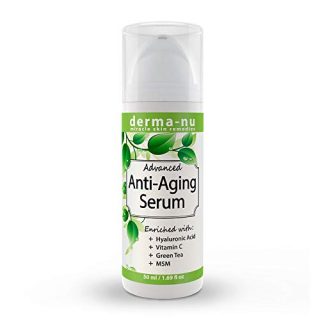 Advanced Anti-Aging Serum with Hyaluronic Acid - Natural Anti Wrinkle