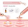 2-IN-1 Electric Jade Roller Facial Massager, Vibrating Face Roller