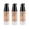 3 Pack Pro Full Cover Liquid Concealer, Waterproof Smooth Matte
