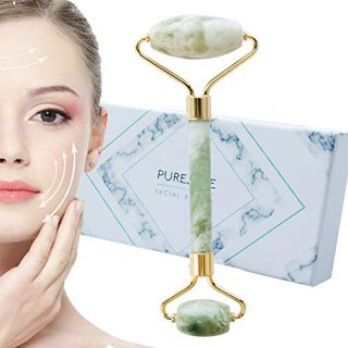 100% Natural Jade Face Roller/Anti Aging Jade Stone Massager