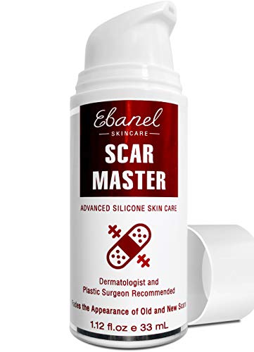 Ebanel Advanced Silicone Scar Gel, Scar Removal Cream for Old & New Scars