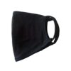 5 Pack Large Black T Shirt Face Mask Unisex, Reusable, Washable