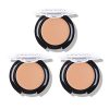 3 Pack Full Coverage Concealer Cream Makeup, Waterproof Matte