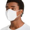 Rhone Face Mask Essential 3-Layer White Ultra-Soft, Reusable