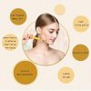 Amadon 3 in 1 Beauty Bar - 24k Golden Pulse Facial Massager