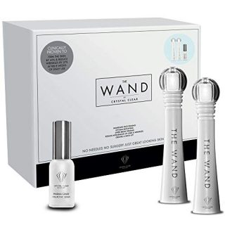 Crystal Clear The Wand Pro Set Facial Massager