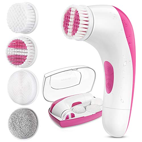 【2021 Upgraded】ETEREAUTY Facial Cleansing Brush