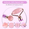 ZS ZESHIN Upgrade 2 in 1 Electric Jade Facial Massager Roller