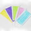 Multicolor Masks Disposable Women Pink Colors Mask Disposable
