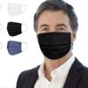 Pack of 6, PALE MALE BOX Pleated Design Fabric Face Masks