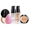 Face Powder Oil Free & Full Coverage Foundation Concealer & Moisturizing Primer