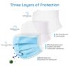 Olangda 50Pcs Disposable Face Masks with Elastic Earloop