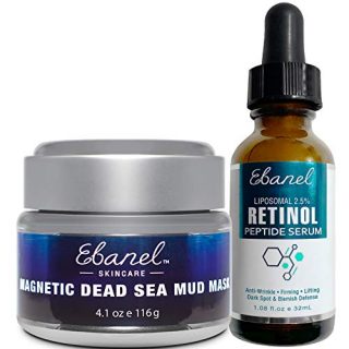 Ebanel Bundle of Magnetic Dead Sea Mud Mask 4.1 Oz