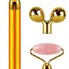 3-IN-1 Electric Jade Roller Vibrating Facial Roller & Face Massager